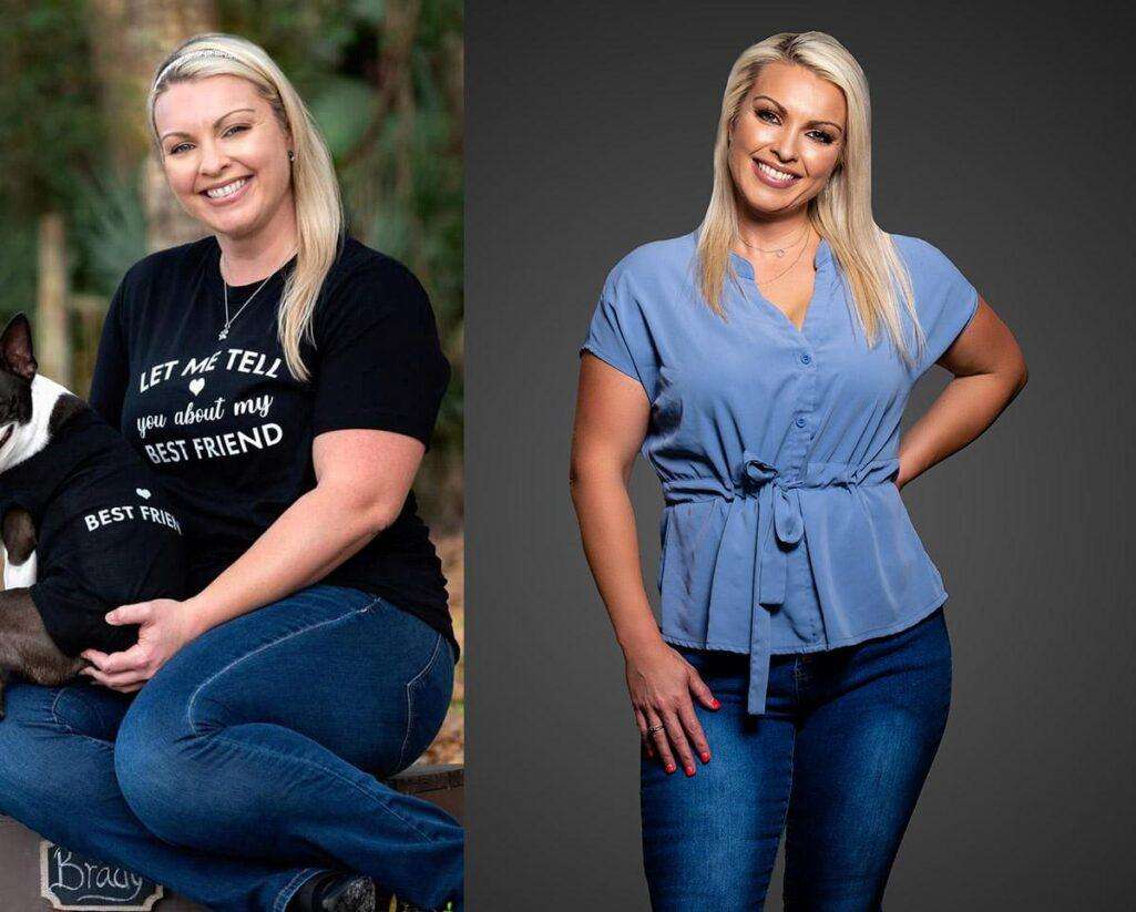 Weight Loss Success Stories Nicole Before_and After